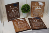 Graduation plaque. Class of 2018 graduation gift. Graduation gift. Graduation wood sign. Custom graduation gift. Custom gradation plaque.