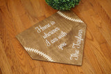 Home is wherever I am with you. Baseball sign. Baseball decor. Home plate. Baseball wedding. Baseball party. Baseball shower.