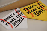 There's no place like home. Home plate. Baseball sign. Softball sign. Baseball mom. Softball mom. Man cave. Sports fan. Baseball plaque.