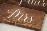 Mr and Mrs wedding sign. Rustic Mr and Mrs. Rustic wedding. Wedding sign. Mr. and Mrs. wood sign. Rustic wedding decor.