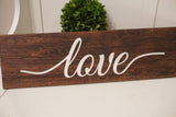 Large rustic wood decor. Gather wood sign. Family wood sign. Blessed wood sign. Love wood sign. Oversize wood signs. Rustic wood signs.