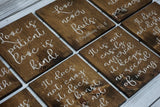 Wedding aisle decor. Love is patient, love is kind sign. Rustic wedding decor. 1 Corinthians 13 wood signs. Aisle markers. Love never fails
