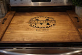 Stove top cover. Stove top tray.  Custom stove tray. Wood stove cover.  Custom stove cover. Custom stove tray. Stove tray. Stove cover