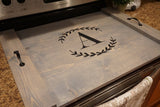 Stove top tray.  Custom stove tray. Wood stove cover.  Custom stove cover. Custom stove tray. Personalized stove tray.