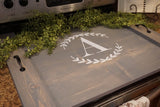 Stove top tray.  Custom stove tray. Wood stove cover.  Custom stove cover. Custom stove tray. Personalized stove tray.