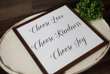 Choose love, choose happiness, choose joy farmhouse sign. Farmhouse, love, kindness, joy sign. Farmhouse choose love. Farmhouse choose joy.