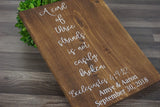 Wedding cord sign. A cord of three strands wood sign. Wedding decor. A cord of three strands wood sign. Rustic cord of strand of three cords