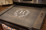 Stove top cover. Stove top tray. Custom stove top tray.  Personalized stove tray. Wood stove cover.  Custom stove cover. Custom stove tray.