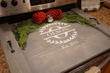 Stove top cover. Wood stove top tray.  Stove organizer. Wood stove cover.  Custom stove cover. Custom stove tray. Stove tray. Stove top.