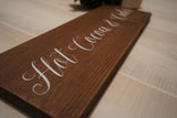 Hot cocoa sign Hot cider sign. Hot cocoa and cider sign. Rustic hot cocoa sign. Rustic wedding decor. Wedding decor. Christmas wedding.