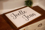 Farmhouse nursery sign. Farmhouse baby sign. Farmhouse name sign. Farmhouse baby nursery sign. Farmhouse decor. Nursery wood sign.