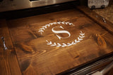 Stove top tray.  Custom stove tray. Wood stove cover.  Custom stove cover. Custom stove tray. Personalized stove tray.