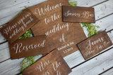 Wedding welcome sign. Welcome to the wedding of wood sign. Rustic welcome sign. Wedding decor. Wedding entry sign. Welcome to our wedding.