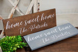 Home sweet home. Home decor. Home sweet home decor. Established sign. Established decor. Wedding gift. Home sweet home sign. Couples gift.
