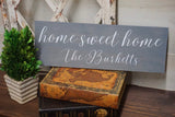 Home sweet home. Home decor. Home sweet home decor. Established sign. Established decor. Wedding gift. Home sweet home sign. Couples gift.
