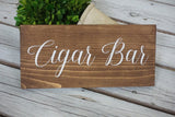 Cigar Bar. Rustic cigar wedding sign. Cigar wedding sign. Rustic wedding decor. Wedding decor. Cigar bar sign. Wedding prop.