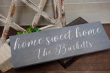 Home sweet home. Home decor. Home sweet home decor. Established sign. Established decor. Wedding gift. Home sweet home sign. Couples gift.