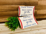 Here comes the bride wedding sign. Here comes your greatest catch sign. Wedding prop. Wedding sign. Wood sign. Wedding decor.