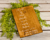 Wedding cord sign. A cord of three strands wood sign. Wedding decor. A cord of three strands wood sign. Rustic cord of strand of three cords