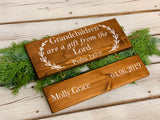 Gifts for grandparents. Grandchildren are a gift from the Lord. Grandparents gift. Grandchildren birthdays. Christmas gift.
