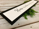 Home is where my boys are farmhouse sign. Home decor. Farmhouse decor. Fixer upper decor. Farmhouse sign. Gift for mom. Framed sign.