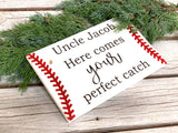 Here comes the bride wedding sign. Here comes your perfect catch sign. Wedding prop. Wedding sign. Wood sign. Wedding decor.