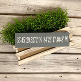 Latitude Longitude sign. GPS sign. Coordinates sign. Custom coordinates sign. GPS coordinates gift. Home coordinates. Coordinates.