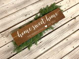 Home sweet home. Home sweet home decor. Established sign. Established decor. Wedding gift. Home sweet home sign. Established gift.