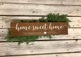 Home sweet home. Home sweet home decor. Established sign. Established decor. Wedding gift. Home sweet home sign. Established gift.