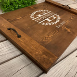 Stove top.  Stove organizer. Stove top cover. Stove top tray.  Custom stove tray. Wood stove cover.  Kitchen decor. Tray organizer.