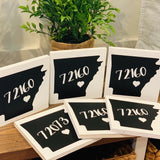 State sign. Home sign. State decor. Home decor. Custom sign. Personalized sign. Home sweet home. Farmhouse. Farmhouse decor.
