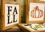 Fall decor. Fall signs. Laser cut sign. Farmhouse sign. Farmhouse decor. Wood art. Pumpkin sign. Hello fall sign. Shiplap sign. Shiplap.