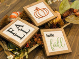 Fall decor. Fall signs. Laser cut sign. Farmhouse sign. Farmhouse decor. Wood art. Pumpkin sign. Hello fall sign. Shiplap sign. Shiplap.