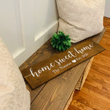 Home sweet home. Home sweet home decor. Established sign. Established decor. Wedding gift. Home sweet home sign. Established gift.