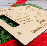 Christmas tray. Christmas decor. Santa milk and cookies tray. Christmas serving tray. Christmas sign. Dear Santa.