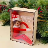 Elf decor. Elf on the shelf. Elf prop. Christmas decor. Personalized gift. Personalized Christmas. Christmas gift. Elf box.