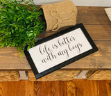 Home decor. Life is better with my boys. Farmhouse decor.  Framed sign. Farmhouse home sign. Fixer upper decor.
