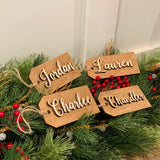 Christmas stocking name tag. Christmas stocking. Christmas decor. Farmhouse stocking tag. Personalized stocking. Name tags. Stocking tag.