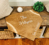 Personalized home plate. Baseball plate. Custom home plate. Baseball home decor. Established home plate. Baseball wedding.