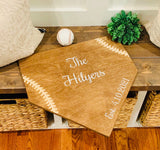 Personalized home plate. Baseball plate. Custom home plate. Baseball home decor. Established home plate. Baseball wedding.