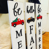 Porch sign. Hello fall. Fall decor. Be merry. Christmas porch sign. Thanksgiving porch sign. Fall porch sign. Porch decor. Fall sign.