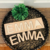 Kids personalized puzzle. Wooden Name Puzzle. Birthday Gift for One Year Old. Personalized Gift for Kid. Christmas Gift for Kids