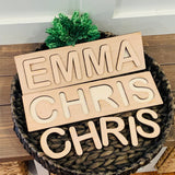Kids personalized puzzle. Wooden Name Puzzle. Birthday Gift for One Year Old. Personalized Gift for Kid. Christmas Gift for Kids