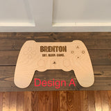 Gamer name sign. Nursery decor. Kids name sign. Gamer sign. Game room sign. Wooden name. Personalized gamer name sign. Game room decor.