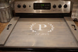 Stove top cover. Stove top tray. Custom stove tray. Wood stove cover. Custom stove cover. Kitchen decor. Personalized stove cover.