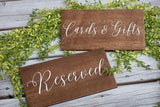Rustic reserved sign. Reserved wedding sign. Rustic wedding decor. Reserved wedding decor. Reserved table sign. Rustic wedding decor.