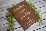 Wedding welcome sign. Welcome to the wedding of wood sign. Rustic welcome sign. Wedding decor. Wedding entry sign. Welcome to our wedding.