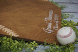 Baseball sign. Class of 2021. Senior gift. Baseball theme. Baseball guestbook. Senior gift. Personliazed baseball.