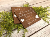 We know you'd be here today rustic wedding sign. If heaven wasn't so far away  wedding sign. Rustic wedding sign. Rustic wedding decor.
