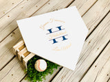 Wedding guest book. Home plate guestbook. Baseball theme. Alternative guest book. Personalized home plate. Home plate sign. Wedding decor.